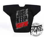 Kevin Owens 'Keep Fighting' Action Figure Tee