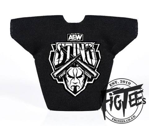 Sting 'All Elite' Action Figure Tee