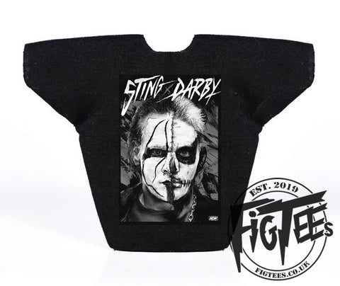 Darby Allin & Sting Action Figure Tee